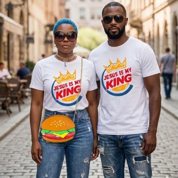 Tops - Graphic T-Shirt JESUS IS MY KING Unisex